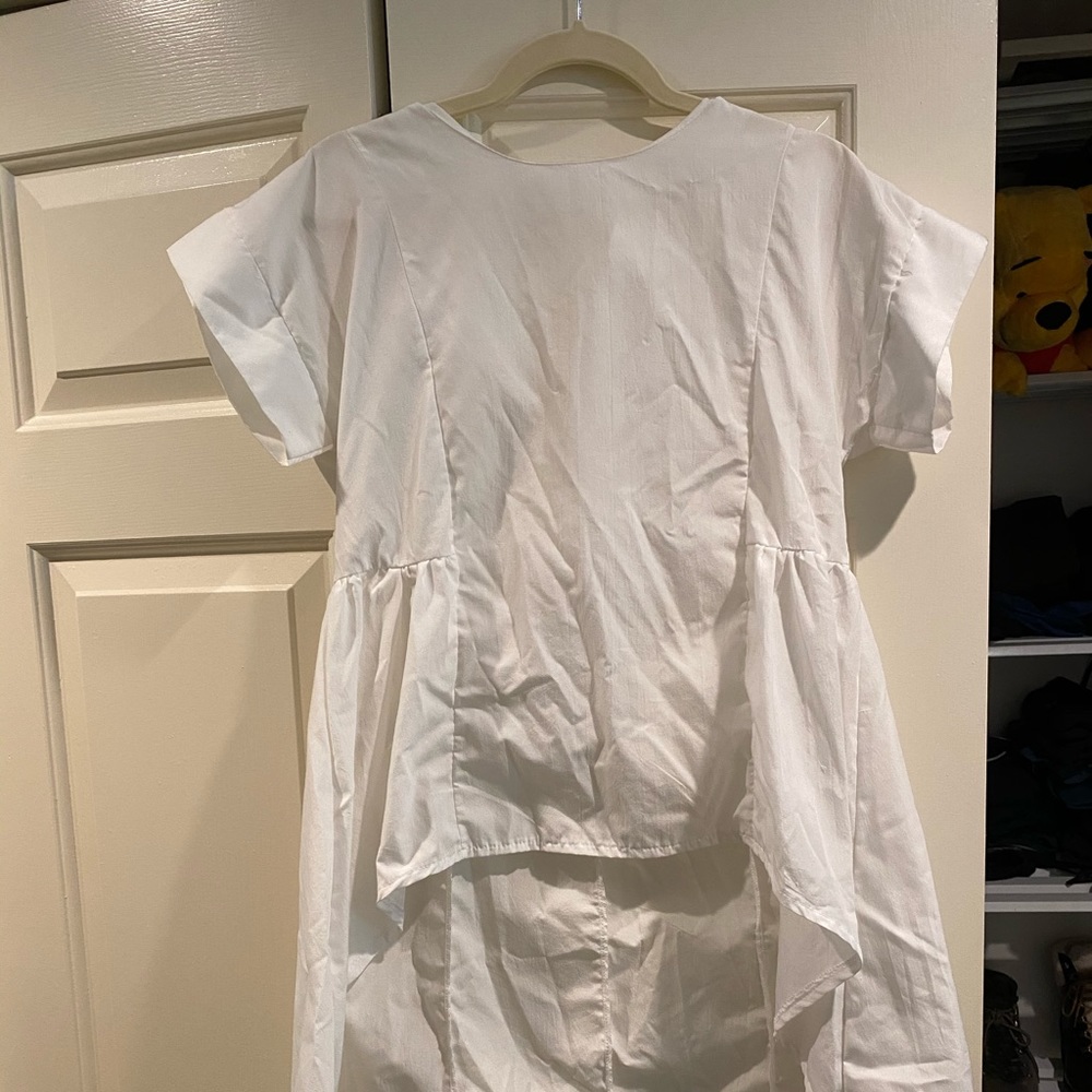 High to low blouse